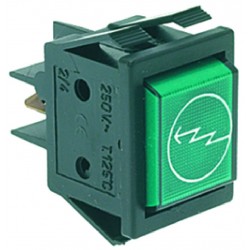 LAMPADA SPIA VERDE 220V    CODICE: 3221107