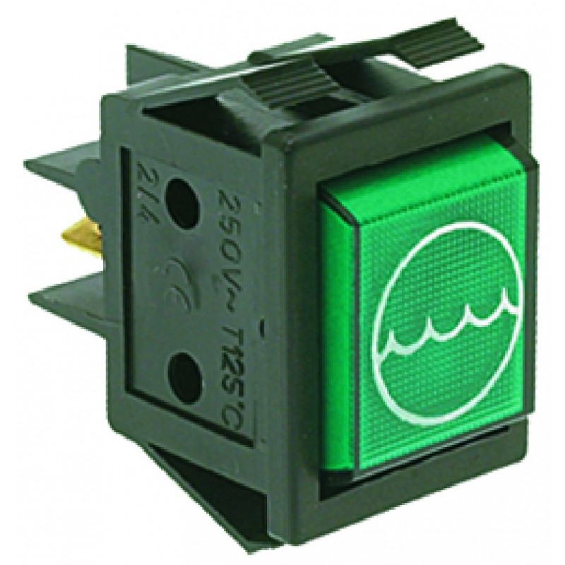 LAMPADA SPIA VERDE 220/380V    CODICE: 3221108