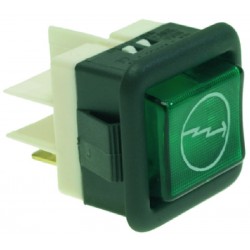 LAMPADA SPIA VERDE 220V    CODICE: 3221123