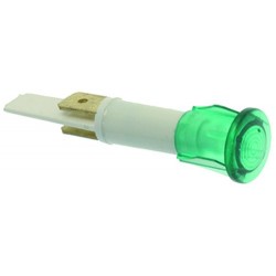 LAMPADA SPIA VERDE 230V    CODICE: 3221132