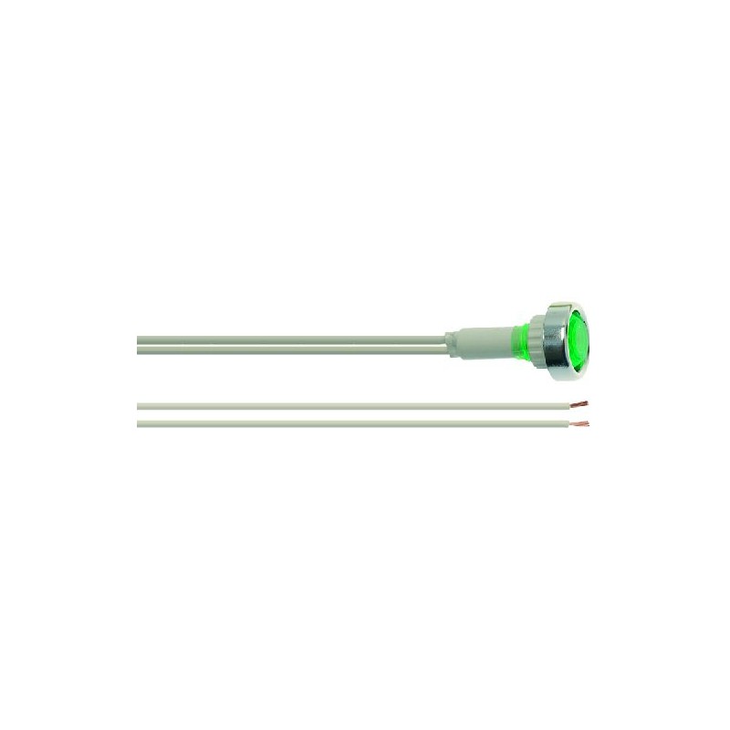 LAMPADA SPIA VERDE 400V    CODICE: 3221206