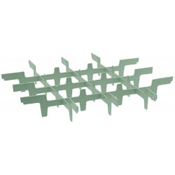 GRIGLIA 16 BICCHIERI Ø 110 MM 4X4  Cod. 3055459