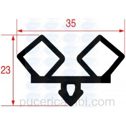 GUARNIZIONE AD INCASTRO PER CELLA 6 m  3286094 