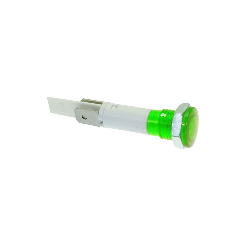 LAMPADA SPIA VERDE 24V    CODICE: 3221530