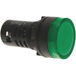 LAMPADA SPIA VERDE MULTILED 220V    CODICE: 3221576