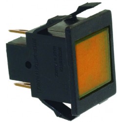 LAMPADA SPIA ARANCIO 220V    CODICE: 3221584