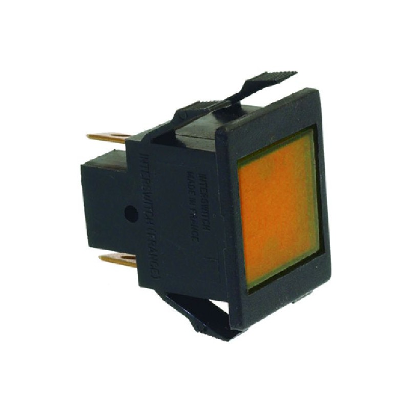 LAMPADA SPIA ARANCIO 220V    CODICE: 3221584