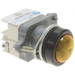 LAMPADA SPIA GIALLA COMPLETA 380V   Codice: 3221630 