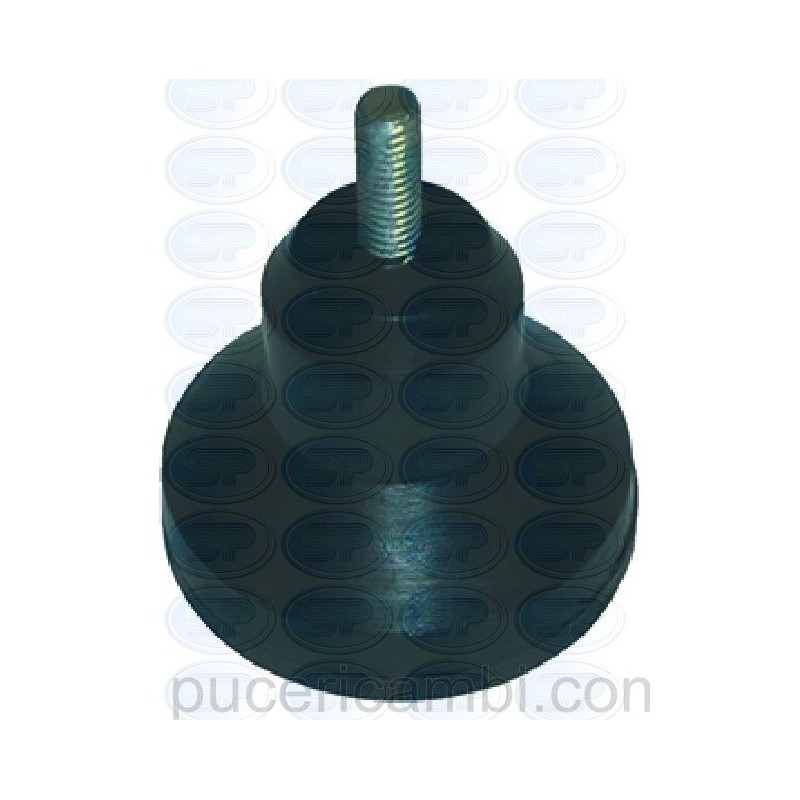 PIEDE CON PERNO M5 - 4 PZ  3313102 