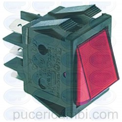 DEVIATORE BIPOLARE ROSSO 16A 250V  3319018 