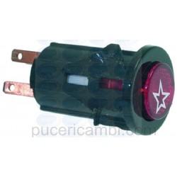 PULSANTE RESET ROSSO 3A 250V  3319273 