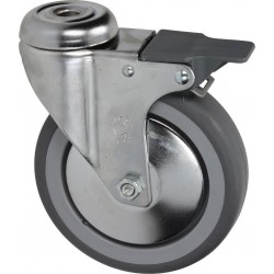 RUOTA GIREVOLE CON FRENO  Cod. 3346172