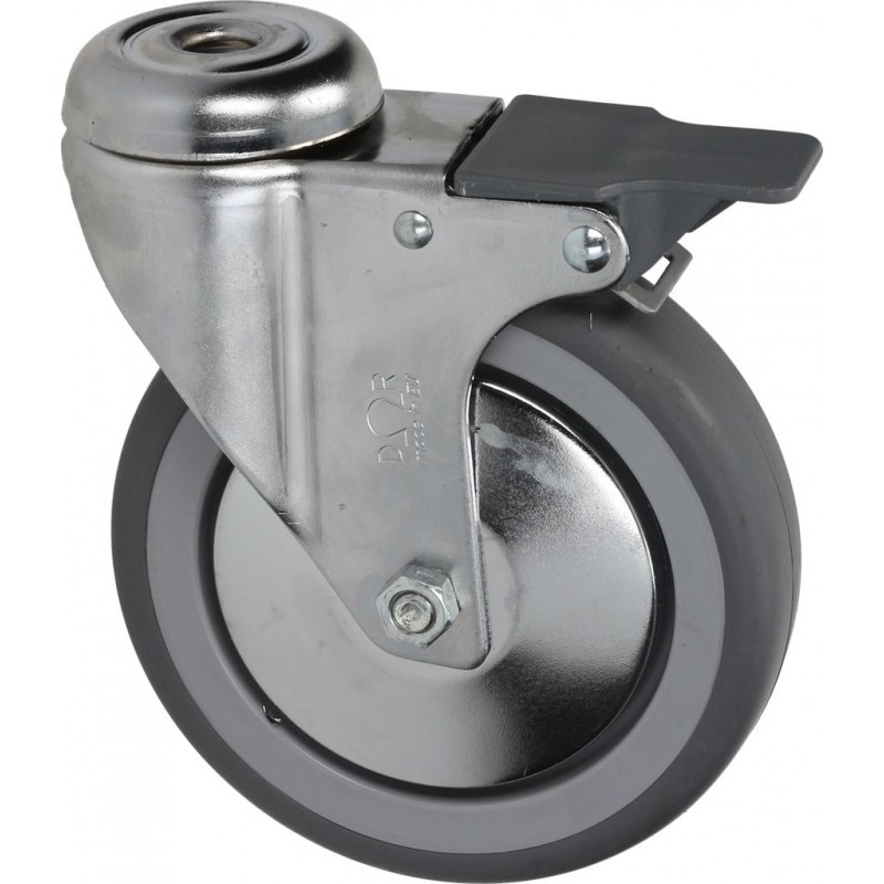RUOTA GIREVOLE CON FRENO  Cod. 3346172