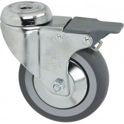 RUOTA GIREVOLE CON FRENO  Cod. 3346174