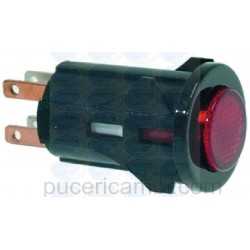 PULSANTE BIPOLARE ROSSO 3A 250V  3319315 