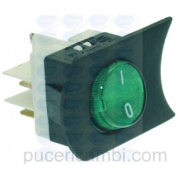 INTERRUTTORE BIPOLARE VERDE 16A 250V  3319330 