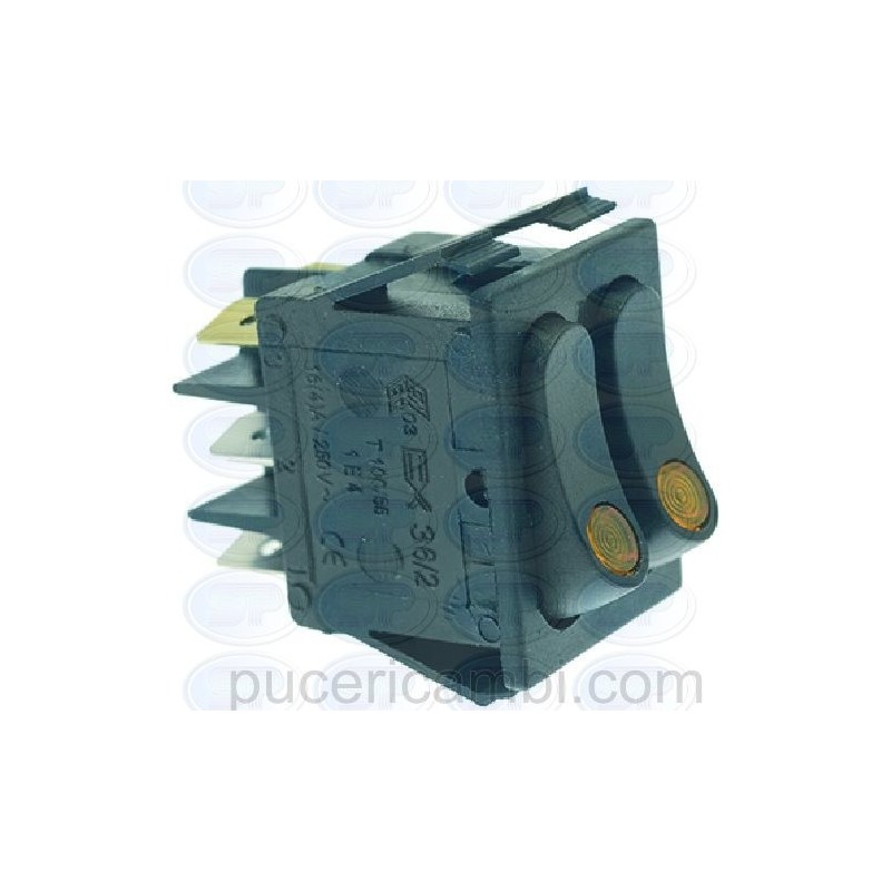 INTERRUTTORE DOPPIO TRIPOLARE 16A 250V 3319364  