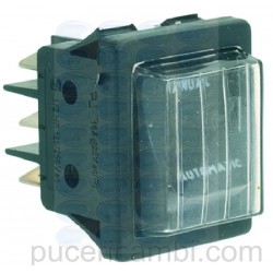 DEVIATORE BIPOLARE NERO 16A 250V  3319375 