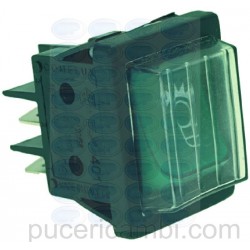 INTERRUTTORE BIPOLARE VERDE 16A 250V  3319461 