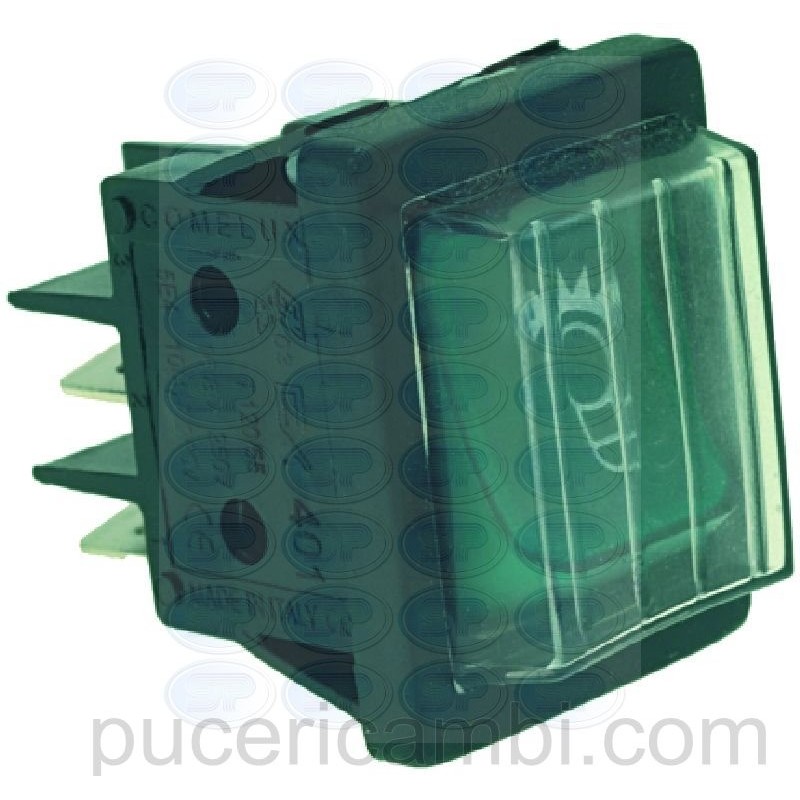 INTERRUTTORE BIPOLARE VERDE 16A 250V  3319461 