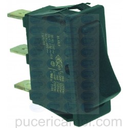 DEVIATORE UNIPOLARE NERO 16A 250V  3319466 