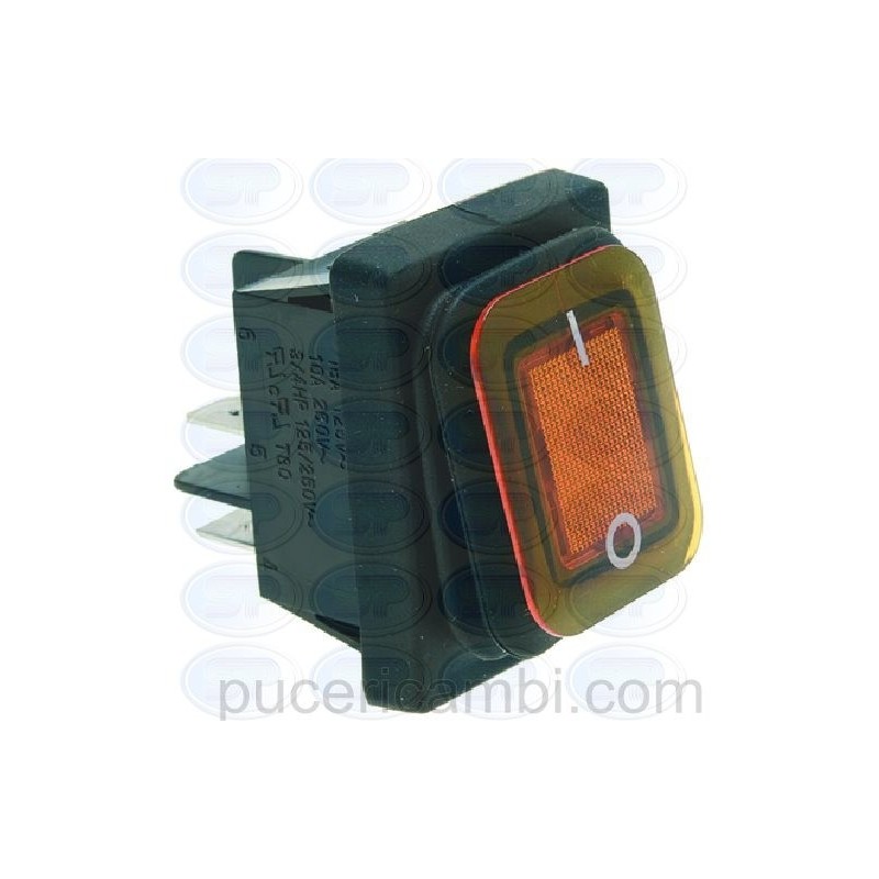 INTERRUTTORE BIPOLARE ARANCIO 16A 250V  3319512 