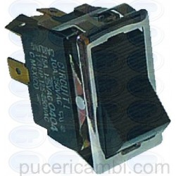 INTERRUTTORE BIPOLARE NERO 10A 250V  3319520 