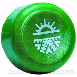 TASTO ROTONDO VERDE ø 25 mm "RIS.FREDDO"  3319550 