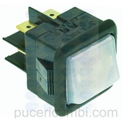 PULSANTE BIPOLARE BIANCO LUMINOSO 3319608   