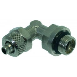 RACCORDO AD ANGOLO 1/8"M Ø 6/4 NICHEL  Cod. 3349314