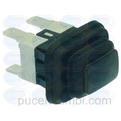PULSANTE BIPOLARE NERO 16A 250V  3319644 