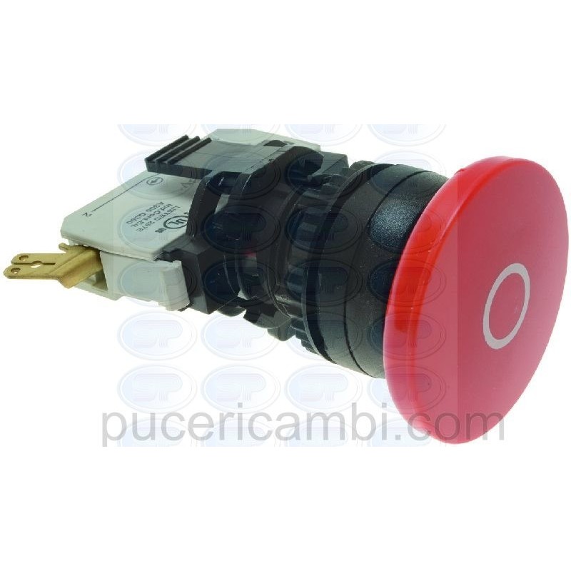 PULSANTE ARRESTO A FUNGO ROSSO 15A 240V  3319664 