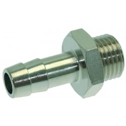 RACCORDO PORTAGOMMA Ø 1/4"M Ø 9 NICHEL  Cod. 3349344