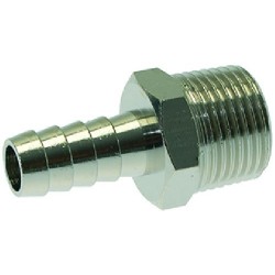 RACCORDO PORTAGOMMA Ø 3/8"M Ø 9 NICHEL  Cod. 3349345