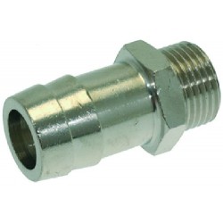 RACCORDO PORTAGOMMA Ø 3/8"M Ø 17 NICHEL  Cod. 3349349