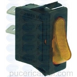 PULSANTE RISCIACQUO ARANCIO 16A 250V  3319742 