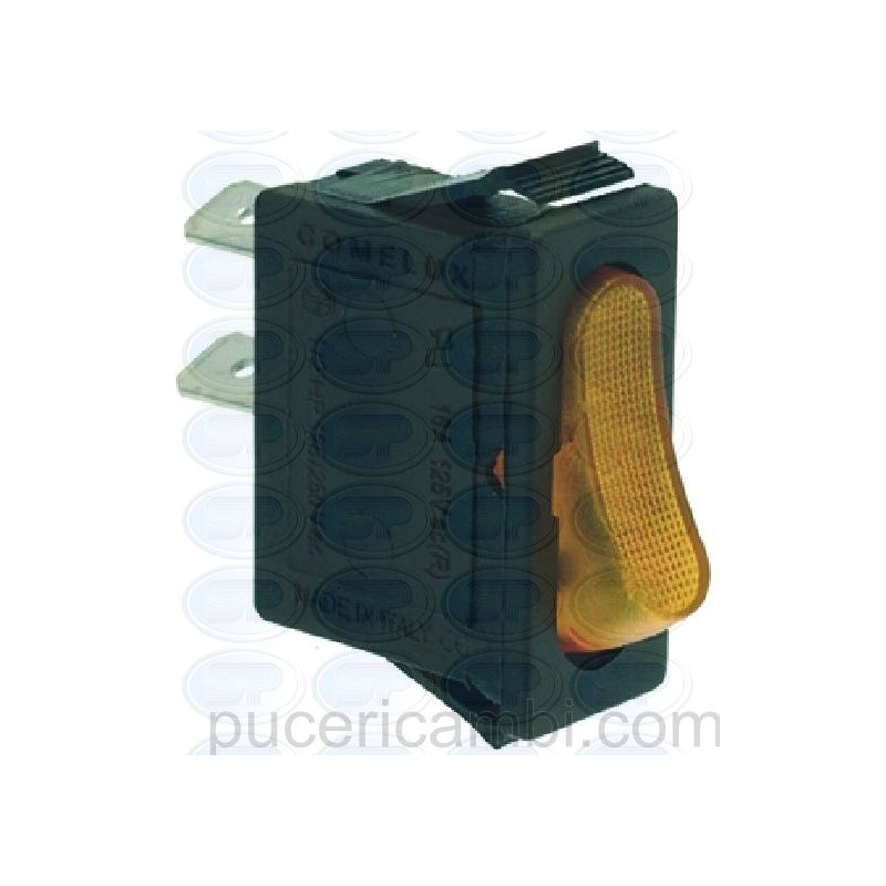 PULSANTE RISCIACQUO ARANCIO 16A 250V  3319742 