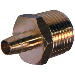 RACCORDO PORTAGOMMA Ø 1/4"M Ø 2,7 OTTONE  Cod. 3349376