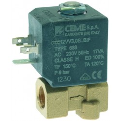 ELETTROVALVOLA CEME 2 VIE Ø 1/4"F 230V 1120232