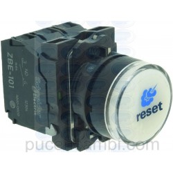 PULSANTE LUMINOSO BIANCO COMPLETO  3319803 