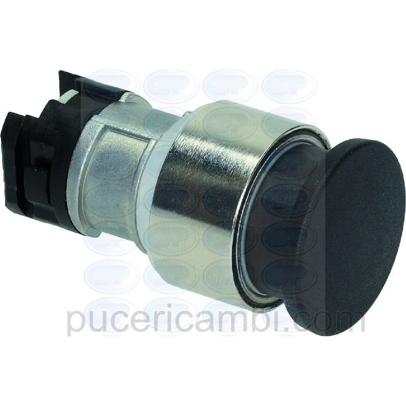 PULSANTE ARRESTO A FUNGO NERO ø 30 mm  3319811 