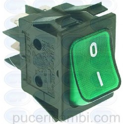 INTERRUTTORE BIPOLARE VERDE 16A 250V  3319944 