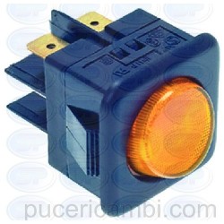 INTERRUTTORE BIPOLARE GIALLO 16A 250V  3319952 