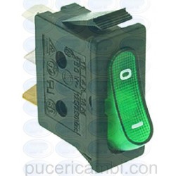 INTERRUTTORE UNIPOLARE VERDE 16A 250V  3319965 