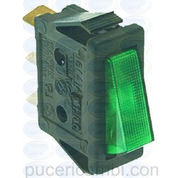 INTERRUTTORE UNIPOLARE VERDE 16A 250V  3319967 