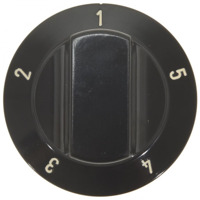 MANOPOLA NERA Ø 60 MM 1-2-3-4-5    CODICE: 3241062