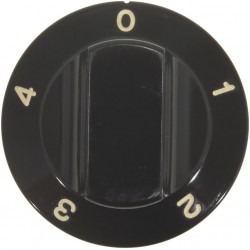 MANOPOLA NERA Ø 60 MM 0-1-2-3-4    CODICE: 3241137