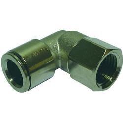 RACCORDO AD ANGOLO 1/4"F Ø 10  Cod. 3349615