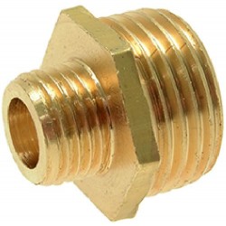 RACCORDO Ø 1/2"M-1/4"M IN OTTONE  Cod. 3349617