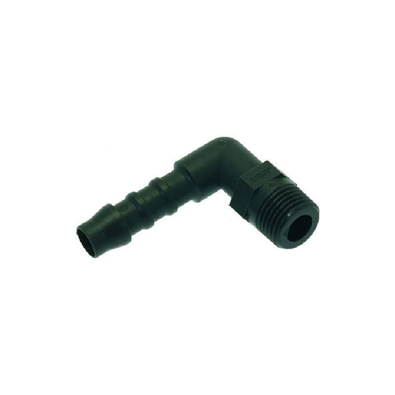 RACCORDO A GOMITO 1/8"M Ø 6 MM  Cod. 3349624